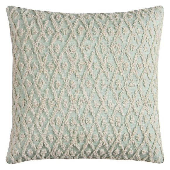 14X26 Gray/Blue/ Rizzy Home T12856 Decorative Pillow 